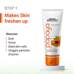 Papaya Skin Care Essential Kit, Brightening & Glowing Skin, Papaya Face Wash + Papaya Cream + Papaya Body Moisturizer, Enriched with Papaya Extract, Keya Seth Aromatherapy