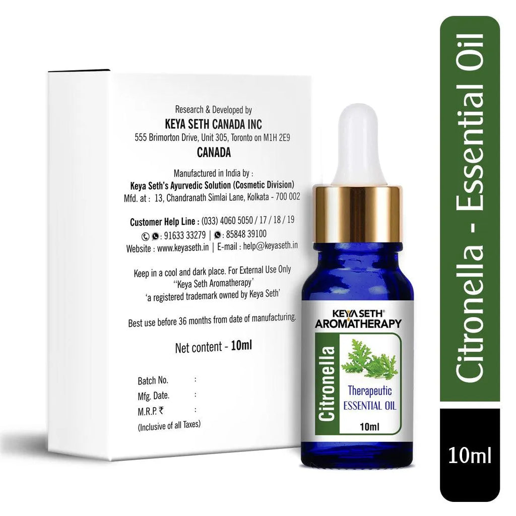 Citronella Essential Oil Natural Therapeutic Grade 10ml