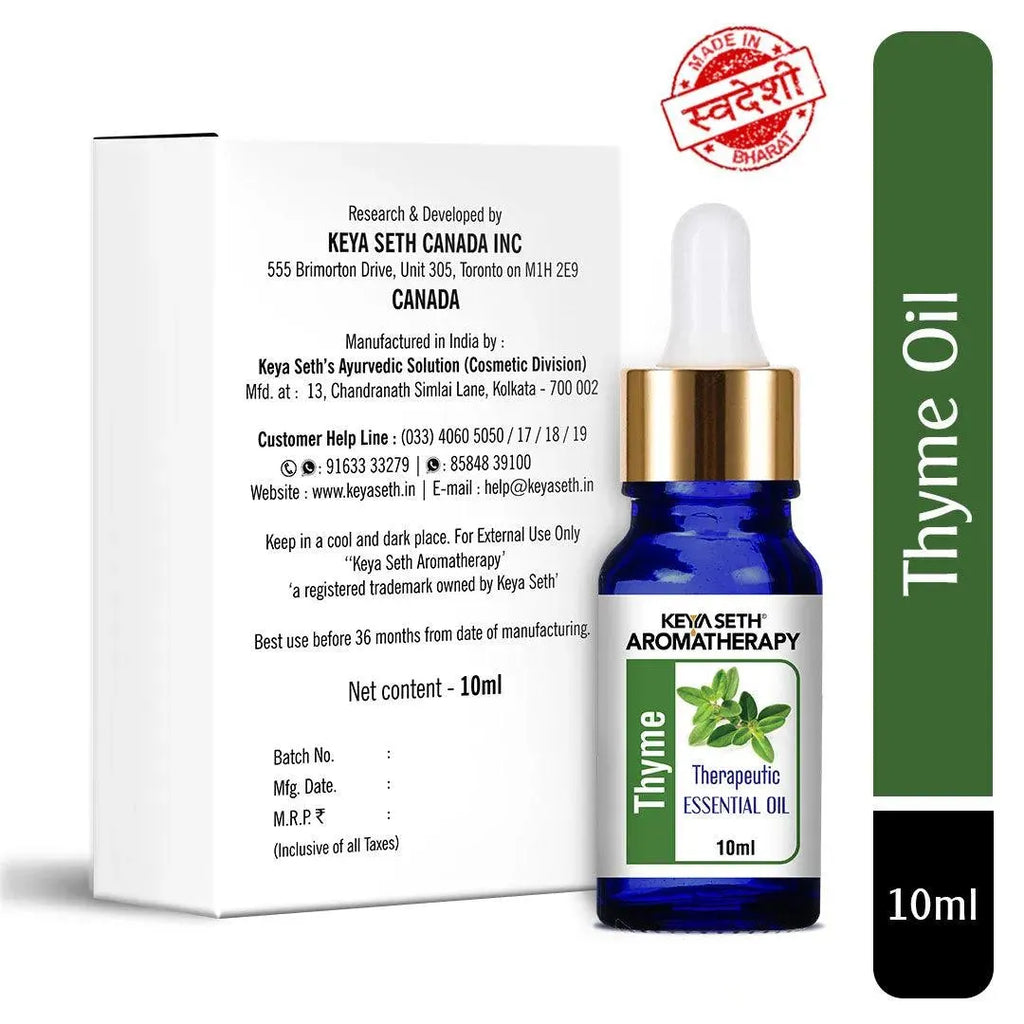Thyme Essential Oil Natural Therapeutic Grade 10ml