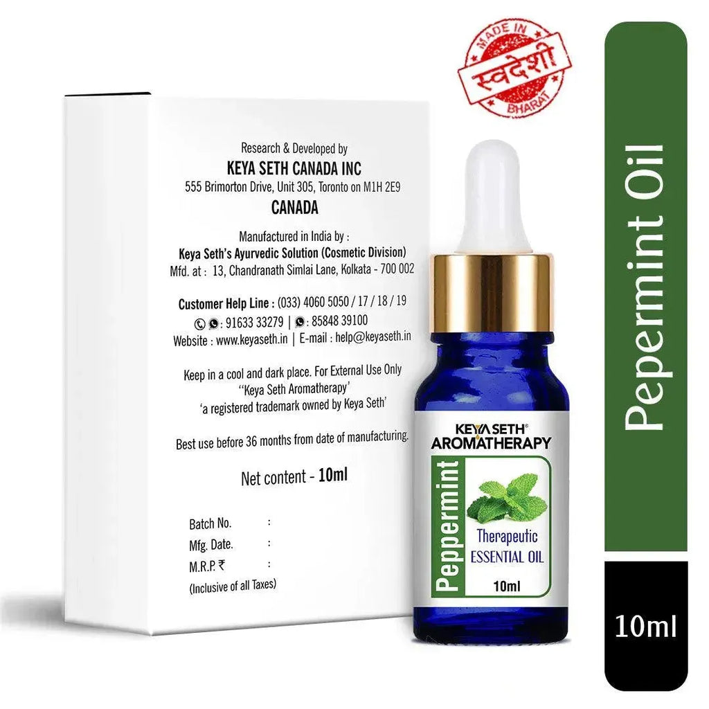 Peppermint Essential Oil Natural Therapeutic Grade 10ml