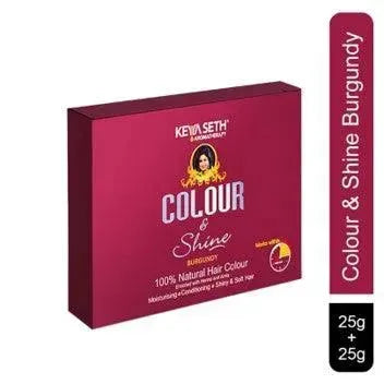 Colour & Shine Burgundy Pack  of 2, Hair Nourishment, Hair Styling Products, Keya Seth Aromatherapy