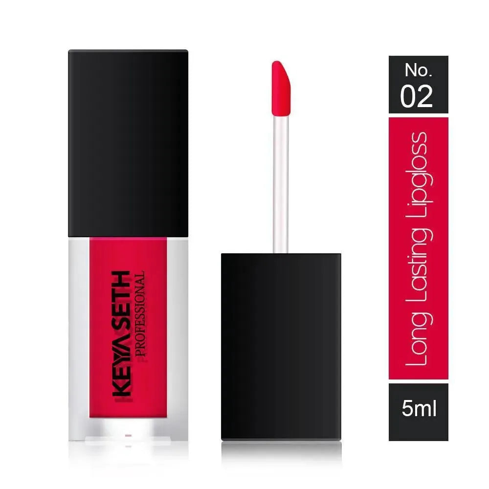 Classic Red Shade Long Lasting Lipgloss - 02