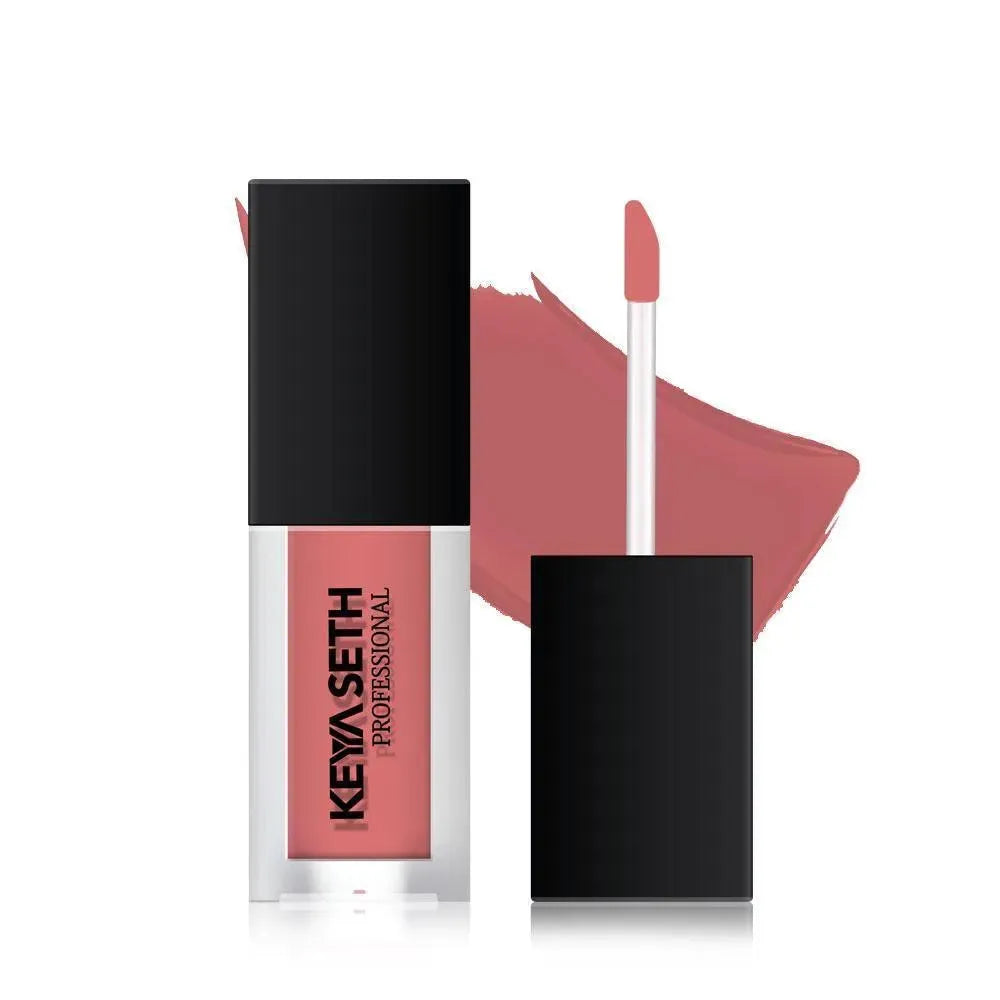 Dark Nude Pink Shade Long Lasting Matte Lipgloss - 06