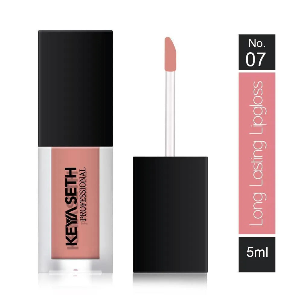 Light Nude Pink Shade Long Lasting Matte Lipgloss - 07