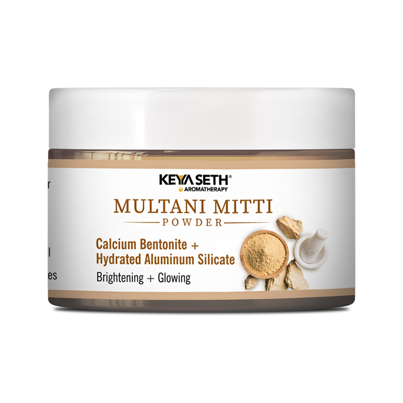 Multani Mitti Powder Face Pack for Women & Men Brightening + Glowing Skin
