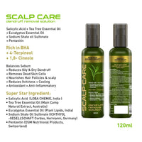 Anti Dandruff Treatment Kit–Shampoo & Solution with Salicylic, Tea Tree & Pentavitin - Keya Seth Aromatherapy