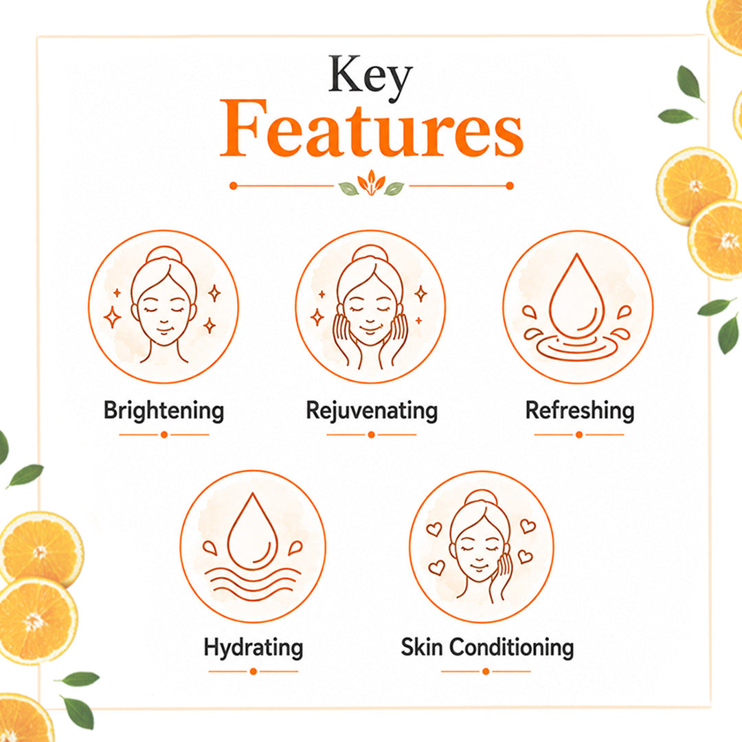 Orange Organic Foaming Soap- Brightening, Rejuvenating, Hydrating with Orange Oil