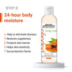 Papaya Skin Care Essential Kit, Brightening & Glowing Skin, Papaya Face Wash + Papaya Cream + Papaya Body Moisturizer, Enriched with Papaya Extract
