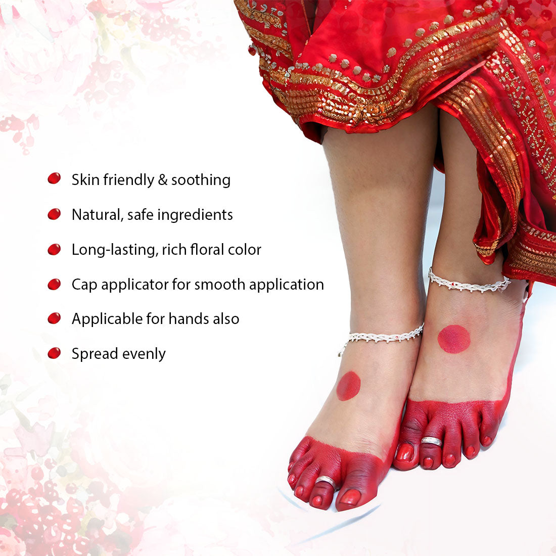 Aromatic Aalta 1Pcs +100% Natural Aromatic Red Dust Sindoor 1Pcs - Keya Seth Aromatherapy