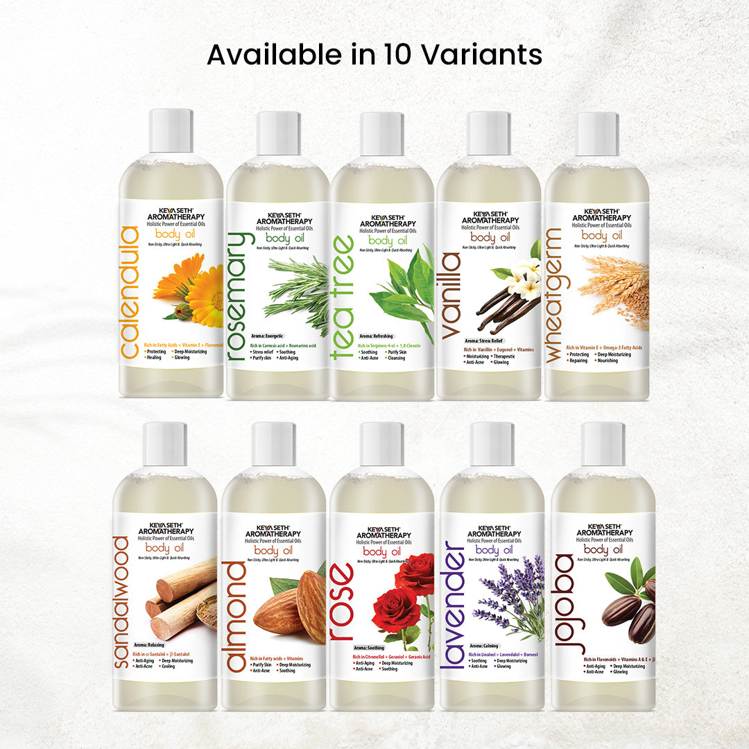 Rosemary Body Oil –  Stress Relieving, Anti-Ageing & Soothing For Glowing Skin; Non-Sticky, Quick-Absorbing