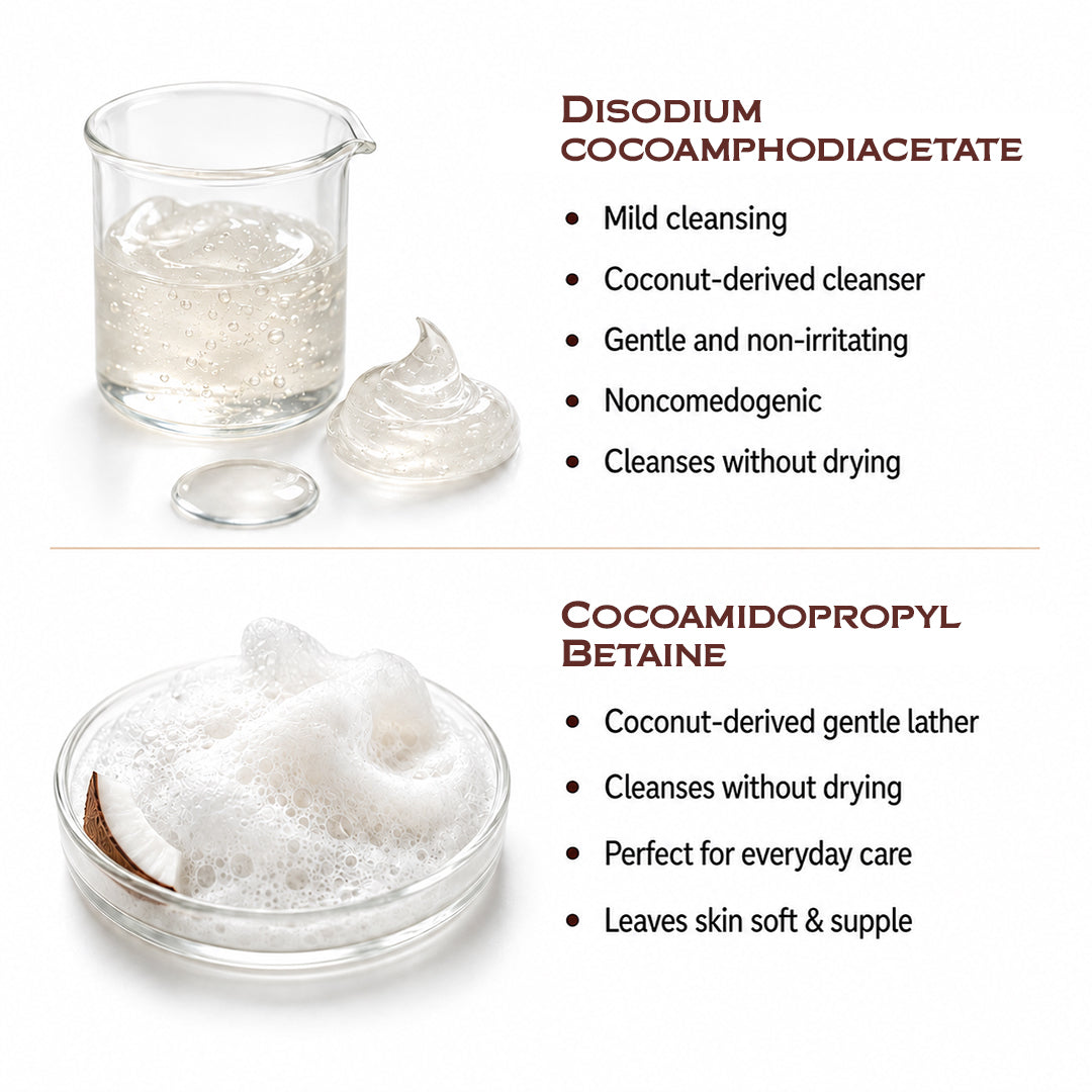 Oxy-De-Tan Clay Foaming Body Wash - Removes Tan & Dead Skin, Glowing & Lightens Skin with Essential Oils - Keya Seth Aromatherapy