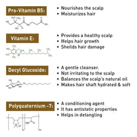 Korean Hair Growth Serum Treatment Kit – Mild Foaming Shampoo & Hair Serum with Red Ginseng, Caffeine, Pentavitin & Vitamin E for Hair Fall Control, DHT Block & Scalp Nourishment - Keya Seth Aromatherapy