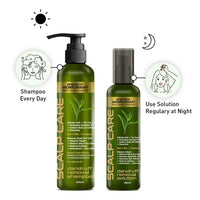 Anti Dandruff Treatment Kit–Shampoo & Solution with Salicylic, Tea Tree & Pentavitin - Keya Seth Aromatherapy