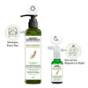 Korean Hair Growth Serum Treatment Kit – Mild Foaming Shampoo & Hair Serum with Red Ginseng, Caffeine, Pentavitin & Vitamin E for Hair Fall Control, DHT Block & Scalp Nourishment - Keya Seth Aromatherapy
