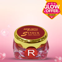 100% Natural Dust Sindoor Red with Herbs Extracts & Floral Pigments Kumkum, No side Effects & No Hair Fall