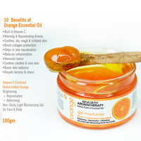 Orange Skincare Routine For Glowing Skin - Facewash, Toner, Moisturizer, Sunscreen with Orange Essential Oil, Pro-Vitamin B5 for Cleansing, Hydration, Pore Care & Sun Protection - Keya Seth Aromatherapy