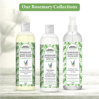 Rosemary Essential Oil DIY Hair Growth Kit for Hair Regrowth, Dandruff Control, Scalp Nourishment, Itchy Scalp Relief & Frizz Reduction - Keya Seth Aromatherapy