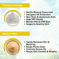 Schoolers Mineral Kids & Baby Sunscreen Powder SPF 50 PA+++, Sweat Resistant, Oil Free - Keya Seth Aromatherapy