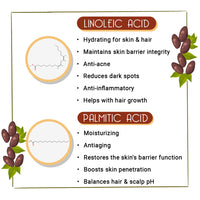 Cold Pressed Pure Castor Oil For Skin & Hair, Rich in Fatty Acid, Vitamin E - Keya Seth Aromatherapy