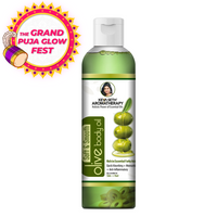 Olive Body Oil, Quick Absorbing Non-Sticky Nourishment I Hair & Skin, Daily Use After Bath Massage Oil I Pure Olive & Essential Oils Enriched - Keya Seth Aromatherapy