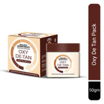 Oxy De Tan Clay Foaming Facewash & Face Pack Combo Infused with Clove & Camphor oil I Removes Tan & Dead Skin Cells SLS & Paraben Free No Ammonia & Bleach