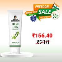 Fresh Look Neem & Tulsi Face Wash, Mild Hydrating Moisturizing Foaming All Skin Types - Keya Seth Aromatherapy