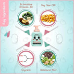 Schoolers Face & Body wash with No Harmful Chemical Deeply Nourishing Wash for Kids, Hypoallergenic, Paraben & Sulfates Free