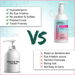 Schoolers Face & Body wash with No Harmful Chemical Deeply Nourishing Wash for Kids, Hypoallergenic, Paraben & Sulfates Free