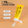 Umbrella Sunscreen Solution Protex SPF 75 Broad Spectrum Protection, Hydrating, No White Cast, Lightweight Matte Finish with Sandalwood Oil