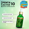 Alopex Penta Active 10, Solution for New Hair Growth & Hair Fall Control, Enriched with Korean Red Ginseng, Biotin & Vitamin E (Clinically Proven) - Keya Seth Aromatherapy
