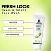 Fresh Look Neem & Tulsi Face Wash, Mild Hydrating Moisturizing Foaming All Skin Types - Keya Seth Aromatherapy