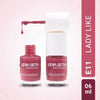 Soothing Pink + Lady Like Long Wear Nail Enamel Enriched with Vitamin E & Argan Oil - Keya Seth Aromatherapy
