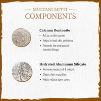 Navratna Ubtan Face Pack Powder Combo – With Sandalwood, Kasturi, Orange, Beetroot, Mulethi, Moringa, Kaolin, Neem, Multani; Fights Irritation, Reduces Acne, Calms Skin - Keya Seth Aromatherapy