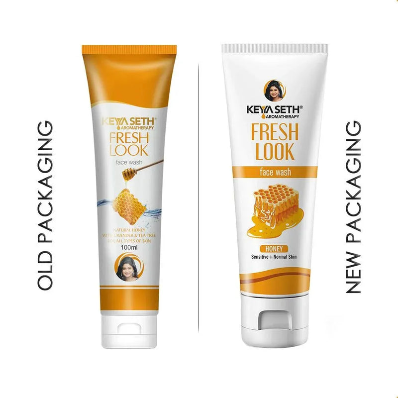 Fresh Look Honey Gel Face Wash – Refreshing Foaming Soothes Inflamed Skin Enriched with Honey & Pure Essential Oil – For All Skin Type
