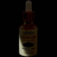 Black Rice Serum for Clear Glass Skin with Black Rice, Niacinamide & Peptide Reduces Blemishes, Boost Collagen & Even Complexion for Men/Women 30ml - Keya Seth Aromatherapy
