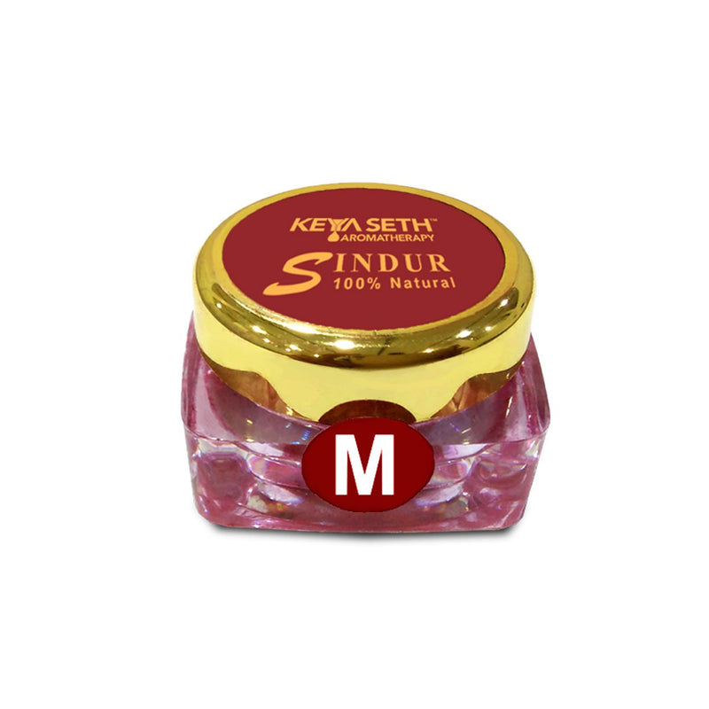 100% Natural Dust Sindoor Maroon with Herbs Extracts & Floral Pigments Kumkum, No side Effects & No Hair Fall