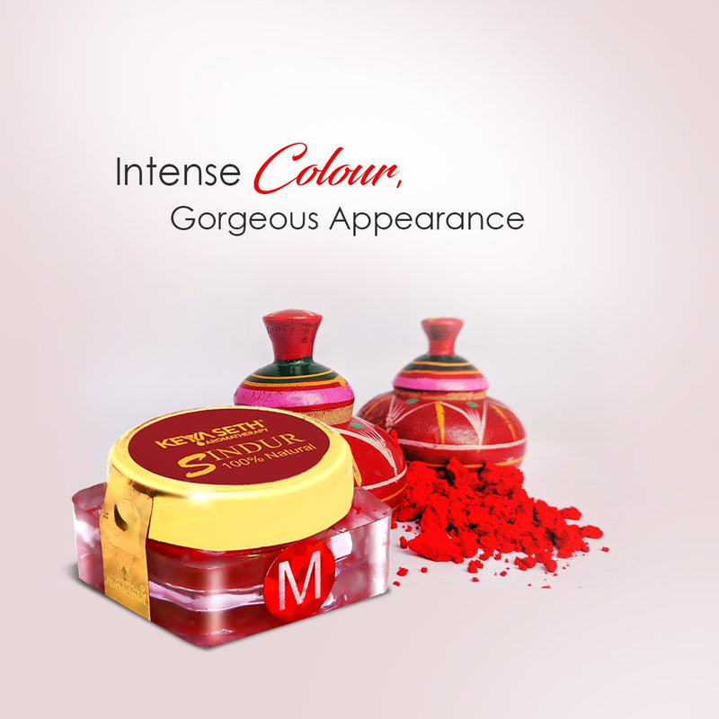 100% Natural Dust Sindoor Maroon with Herbs Extracts & Floral Pigments Kumkum, No side Effects & No Hair Fall