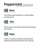 Peppermint Essential Oil Natural Therapeutic Grade, Cooling and Pain Reliving, Decongestant, Stress Relief,10ml, Essential Oil, Keya Seth Aromatherapy