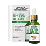 Skin Lightening Serum for Neck, Elbow, Knee & Ankle, Peptides + Glycolic Acid,Exfoliating + Brightening + Collagen Booster