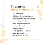 Orange Gel Vitamin C Enriched, Brightening, Rejuvenating, Refreshing, Soothing, Hydrating, Detox & Non-sticky Light Moisturizer 160gm