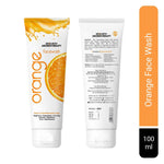 Orange Facewash, Vitamin C Enriched, SLS Free, Mild Foaming, Brightening Rejuvenating Refreshing Hydrating Moisturizing, Detox