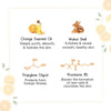 Orange Gel Scrub, Vitamin C Enriched, Walnut Shell, Natural Exfoliation, Removes Dead Cells, Brightening, Rejuvenating, Refreshing, Soothing & Detox