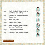 Shahi Ubtan Pack, Moroccan Clay, Glowing, De Tan with Turmeric, Sandalwood, Saffron, Rose, Orange for All Skin Types 160gm