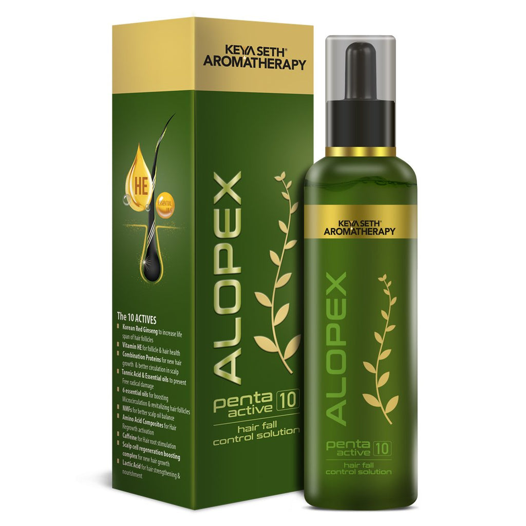Alopex Penta Active 10 Water Based Solution for New Hair Growth & Hair Fall Control, Enriched with Korean Red Ginseng, Biotin & Vitamin E (Clinically Proven)