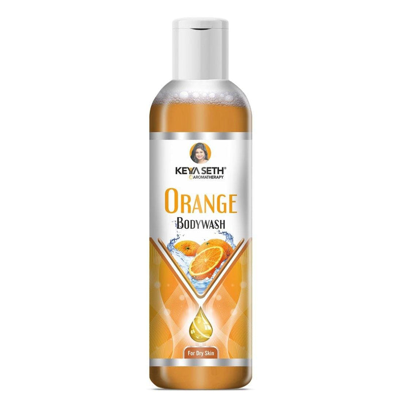 Complete Bath Care Combo with Orange Body wash 200ml + Skin Defence Orange Body Oil 400ml.
