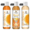 Complete Body Care Combo Enriched with Vitamin C, Orange Body Wash 200ml + Skin Defence Orange Body Oil 200ml + Orange Face & Body Moisturizer 200ml - Keya Seth Aromatherapy