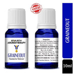 Graine Out-Migraine, Headache, Sinus, Relief Natural Therapeutic Essential Oil Blend of Aniseed & Neroli 10ml