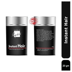 Instant Hair Black- Hair Building Fibers for Thinning, Thickening for Fuller Hair & Hair Loss Concealer