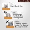 Instant Hair Brown- Hair Building Fibers for Thinning, Thickening for Fuller Hair & Hair Loss Concealer