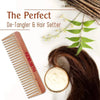 Neem Wooden Comb Wide Tooth for Hair Growth for Men & Women All Purpose Large Size Perfect Hair Setter. - Keya Seth Aromatherapy